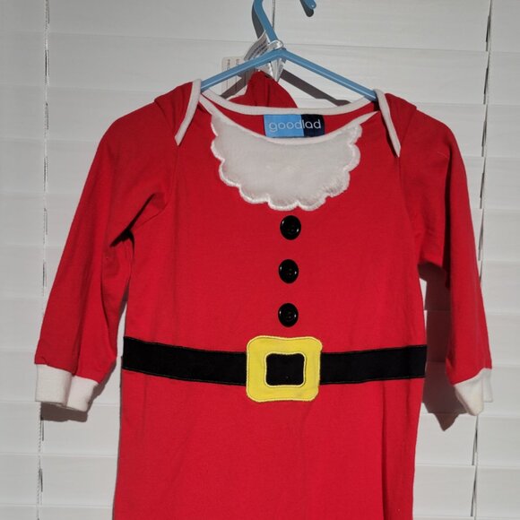 Good Lad Baby Santa Onesie - Size 18 Months - Picture 3 of 5